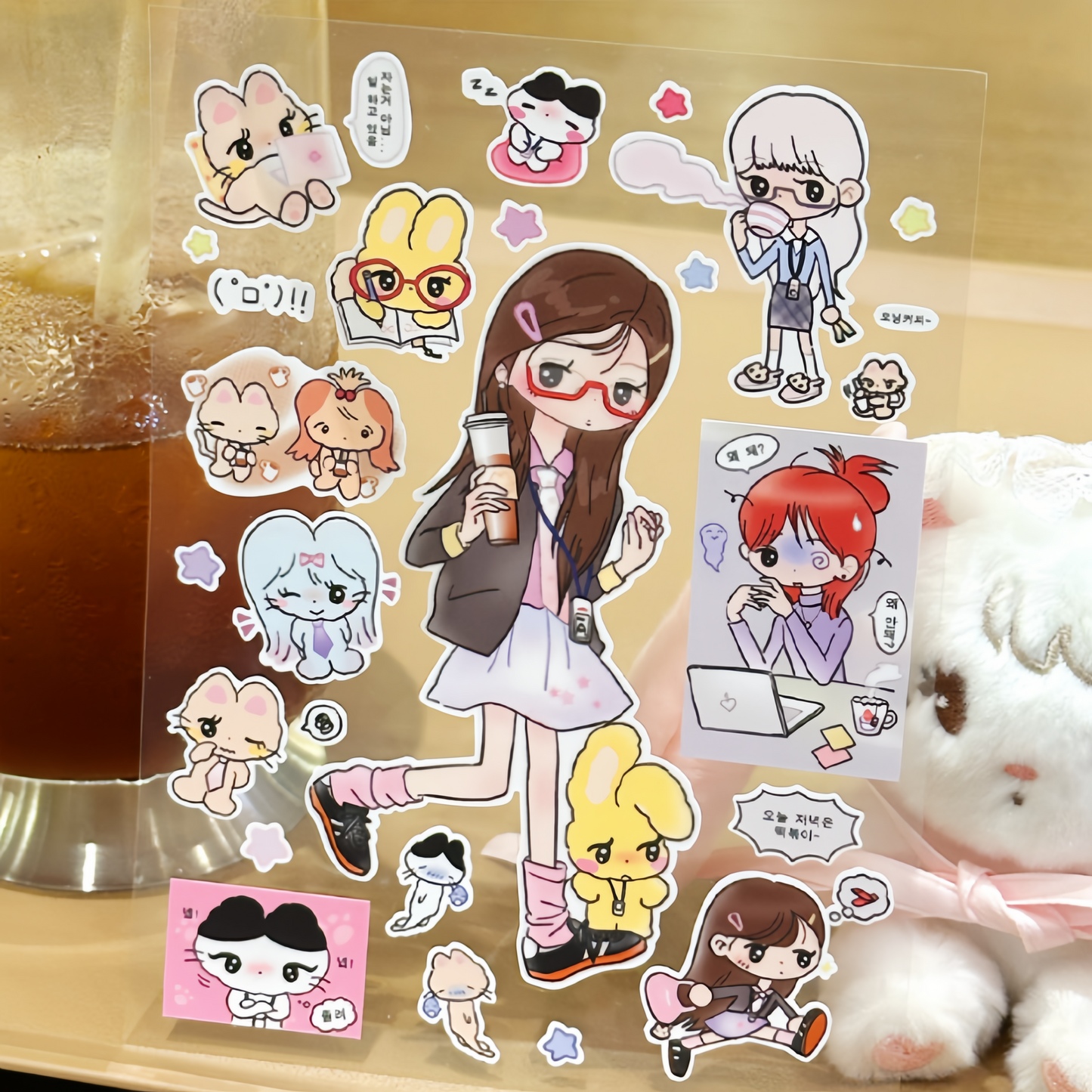 Nanasmood Workaholic Sticker