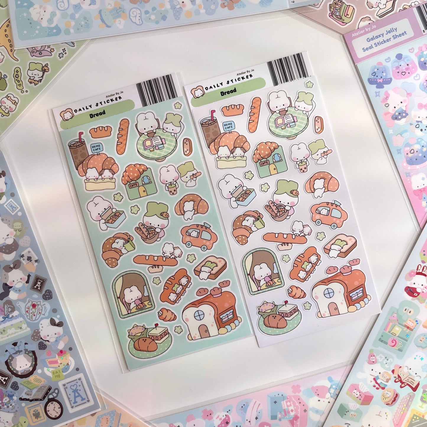 Atelier by Jo Bread Journaling Sticker Sheet