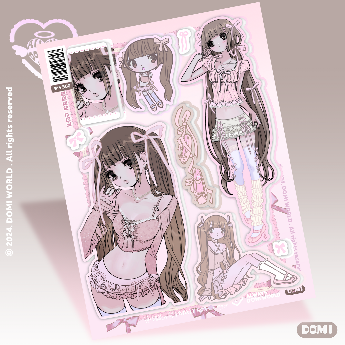 DOMI World BalletCore Sticker