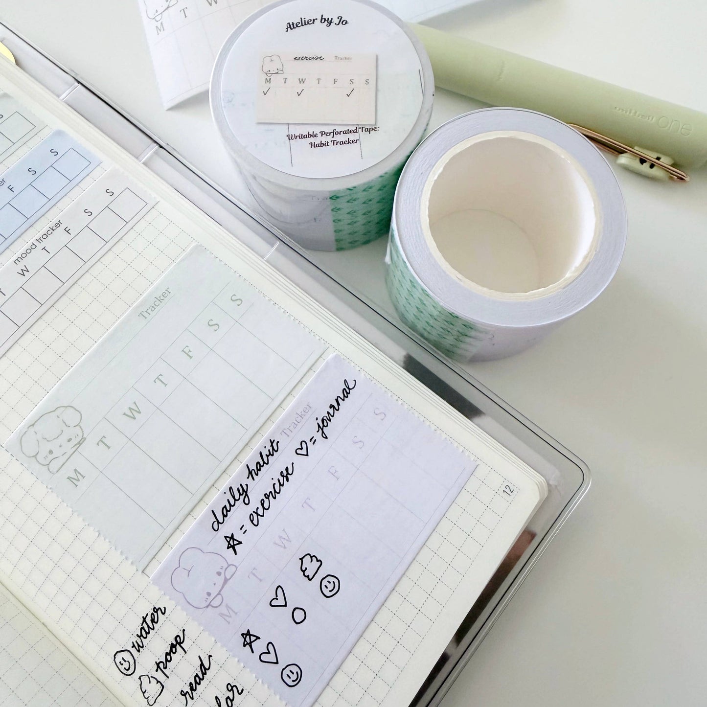 Atelier by Jo Perforated Memo Roll: Large Weekly