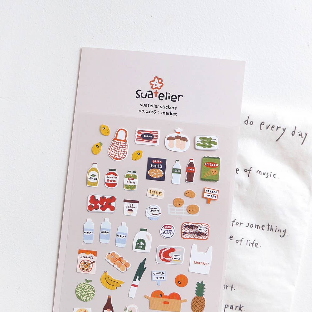 suatelier Market sticker