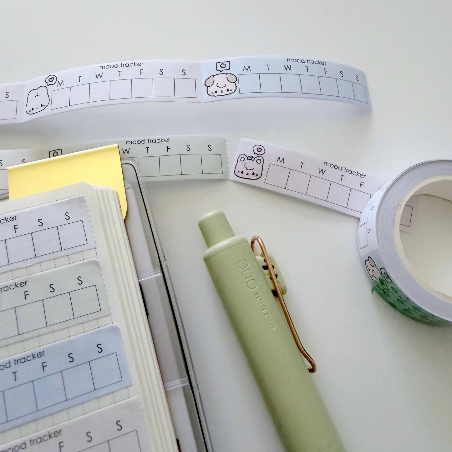 Atelier by Jo Perforated Memo Roll: Mood Tracker