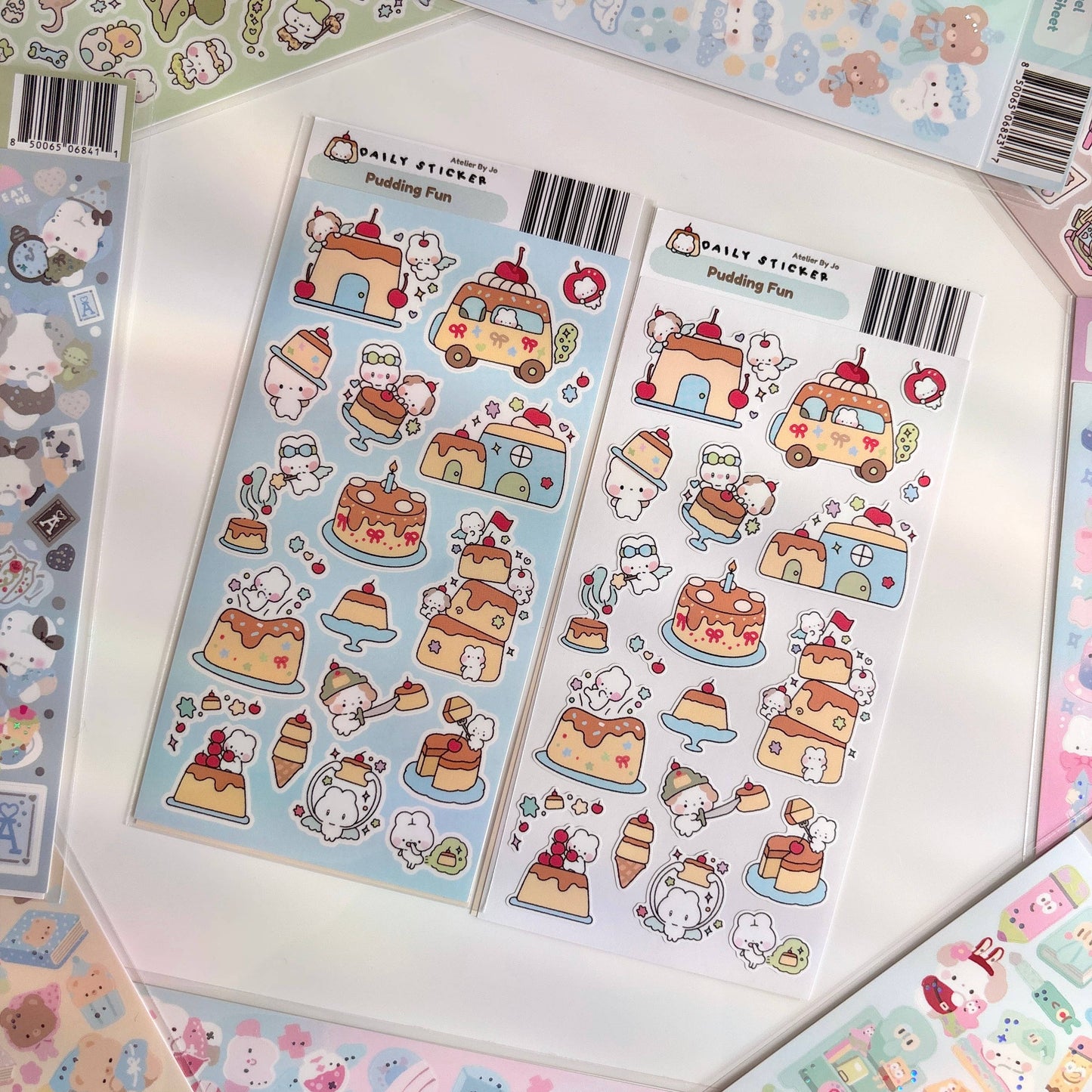 Atelier by Jo Pudding Journaling Sticker Sheet