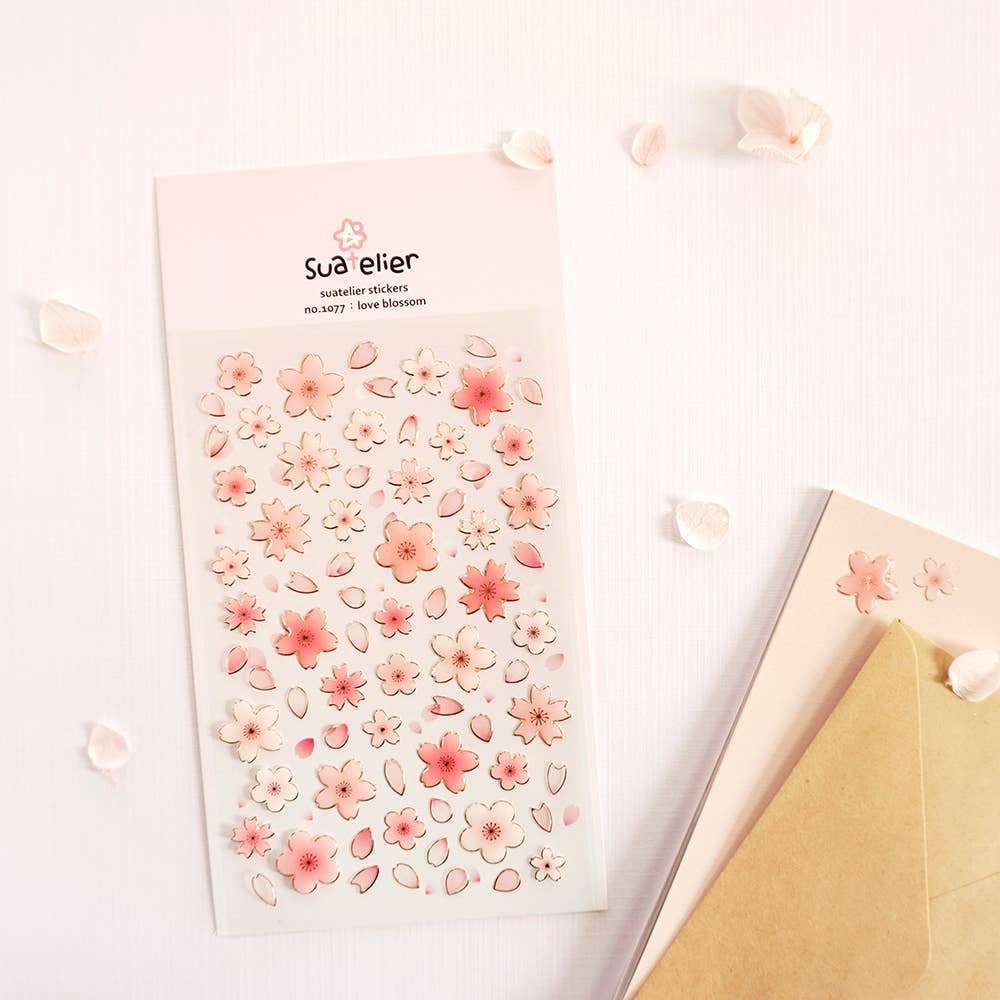 suatelier Love Blossom sticker
