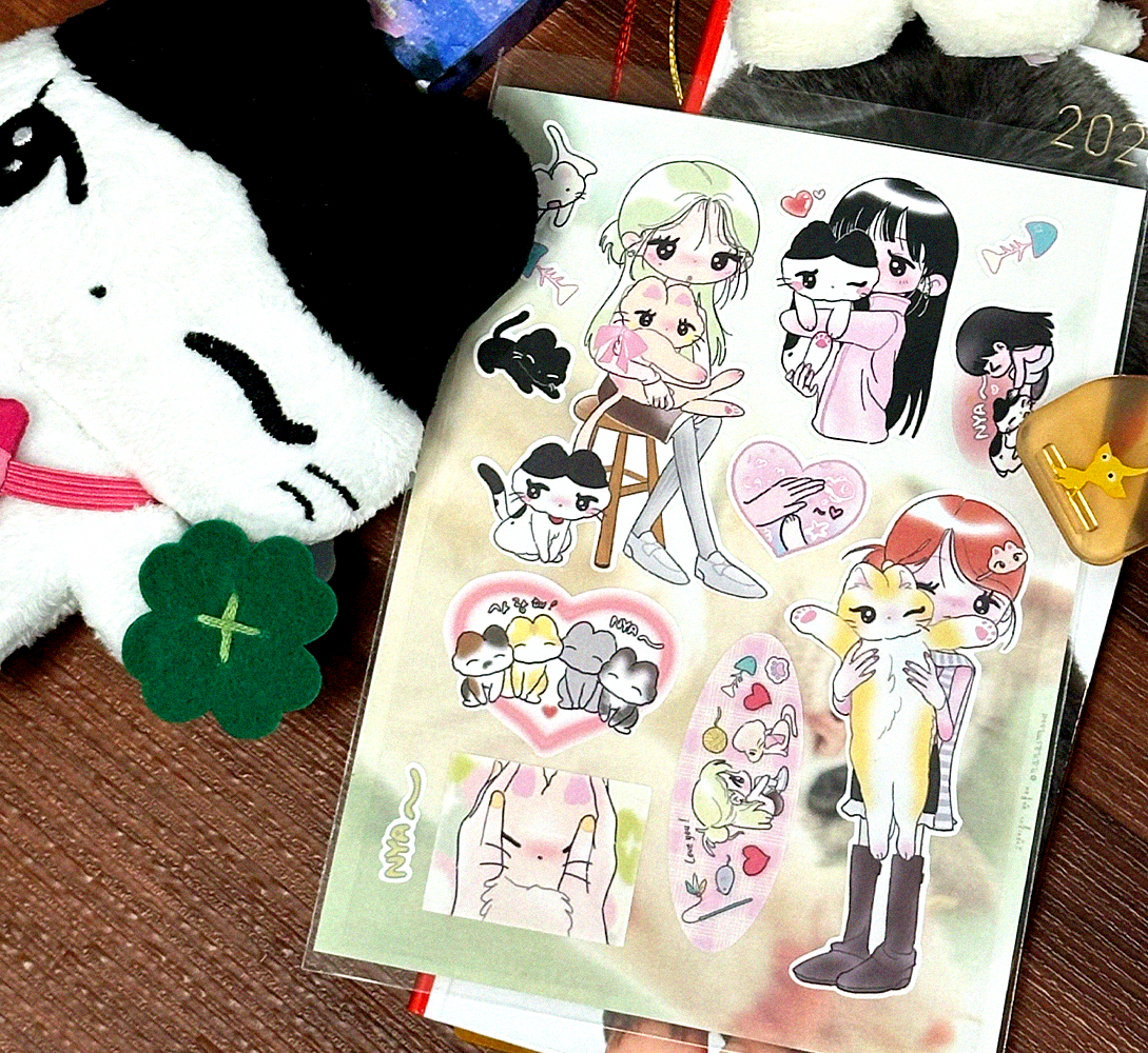 Nanasmood Happy Cats Sticker