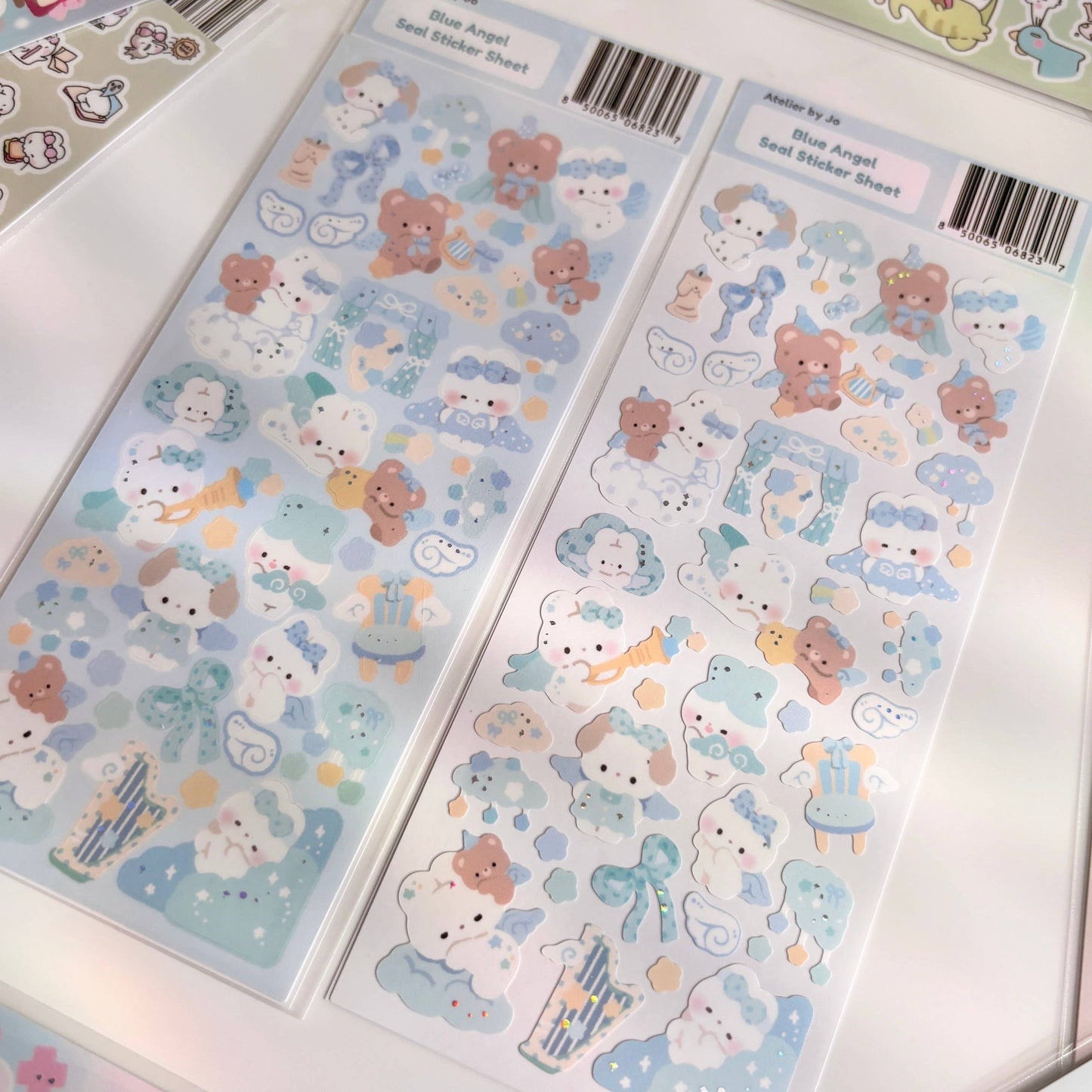 Atelier by Jo Blue Angel Deco Sticker Sheet