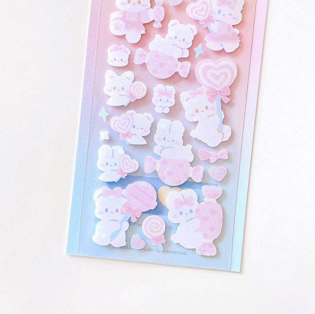 Floro studio candy sticker