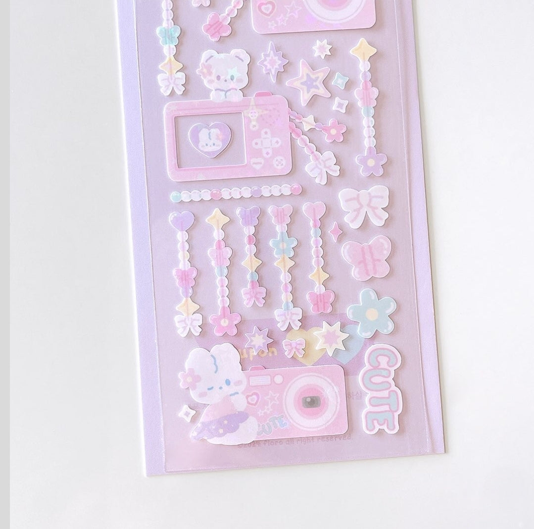 Floro Studio Camera-Deco Ver. Sticker