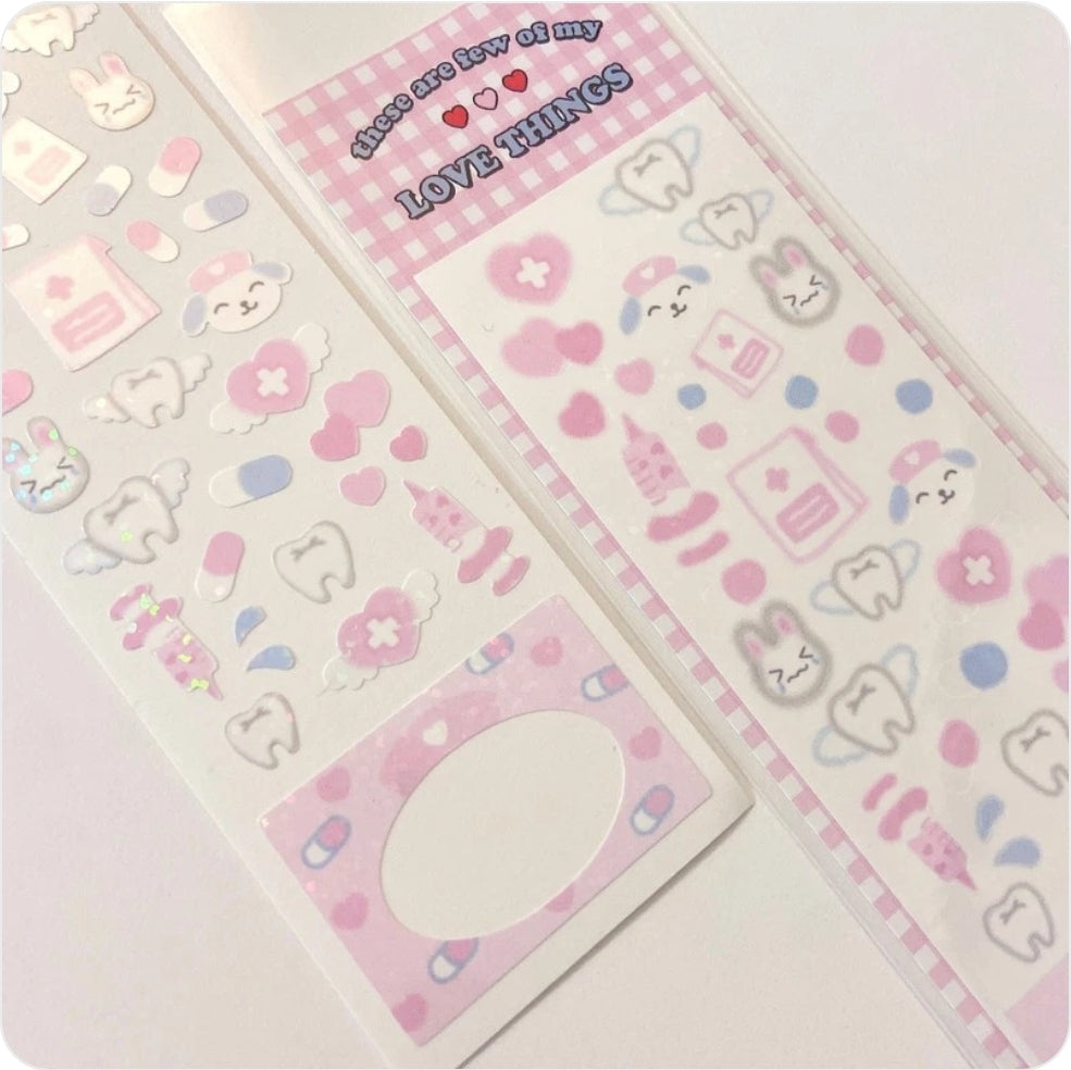 Love Things love tooth Sticker