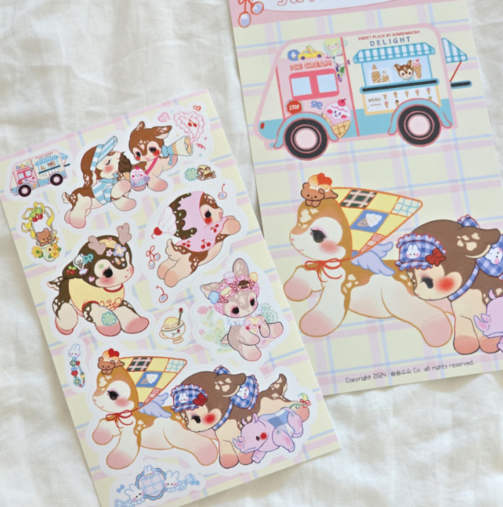 SOMSOMSOSOS Sweet Delight Sticker