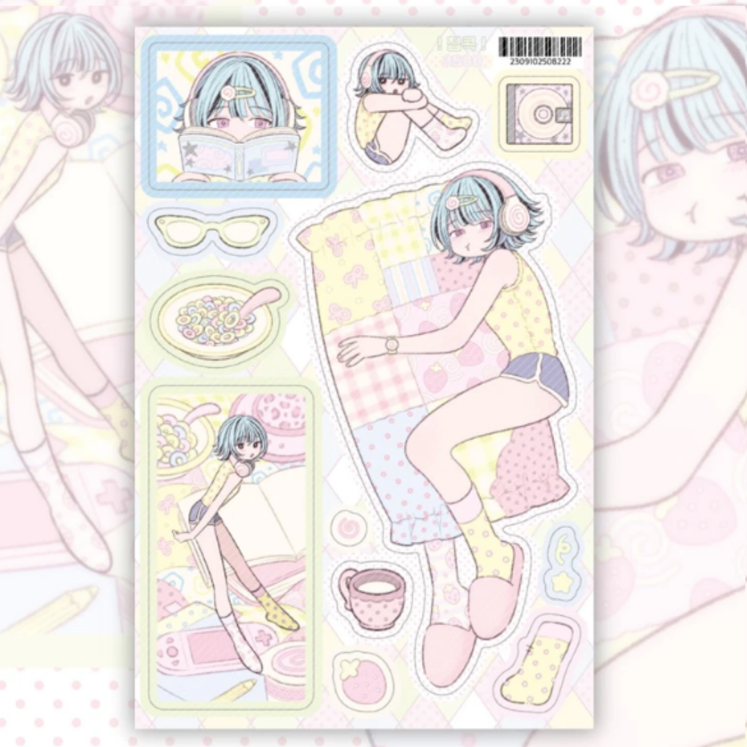 Sine Keem Stay at Home Sticker