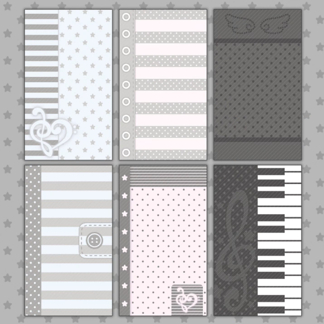 Sine Keem Monotone Memo Sticker Pack