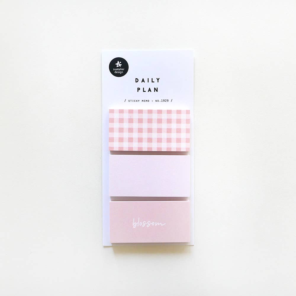 suatelier Daily Plan.23 Sticky Memo Pad