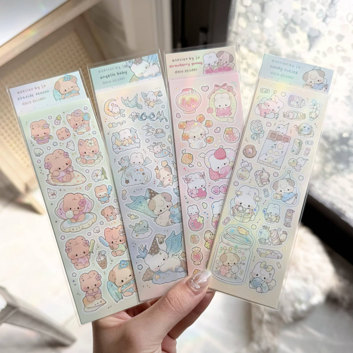 Atelier by Jo Strawberry Gummy Deco Sticker Sheet