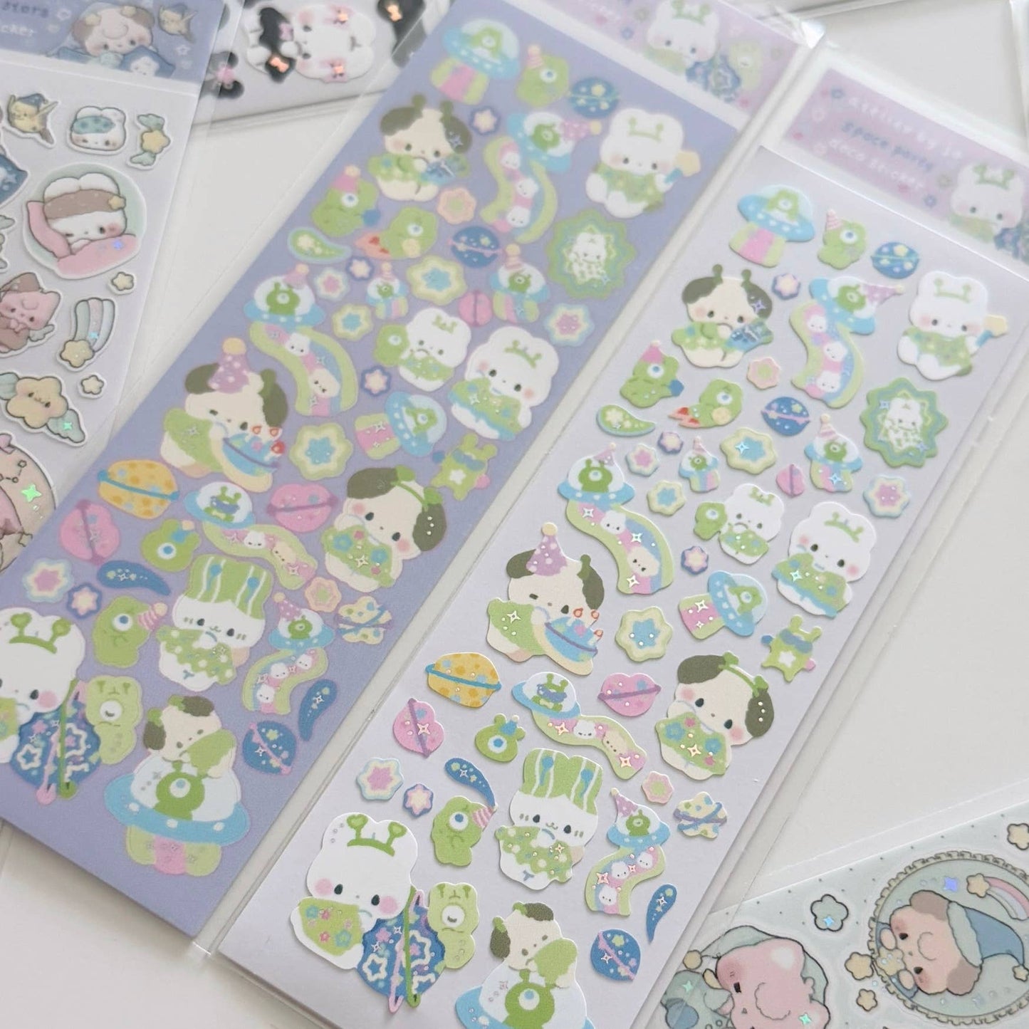 Atelier by Jo Space Party Deco Sticker Sheet