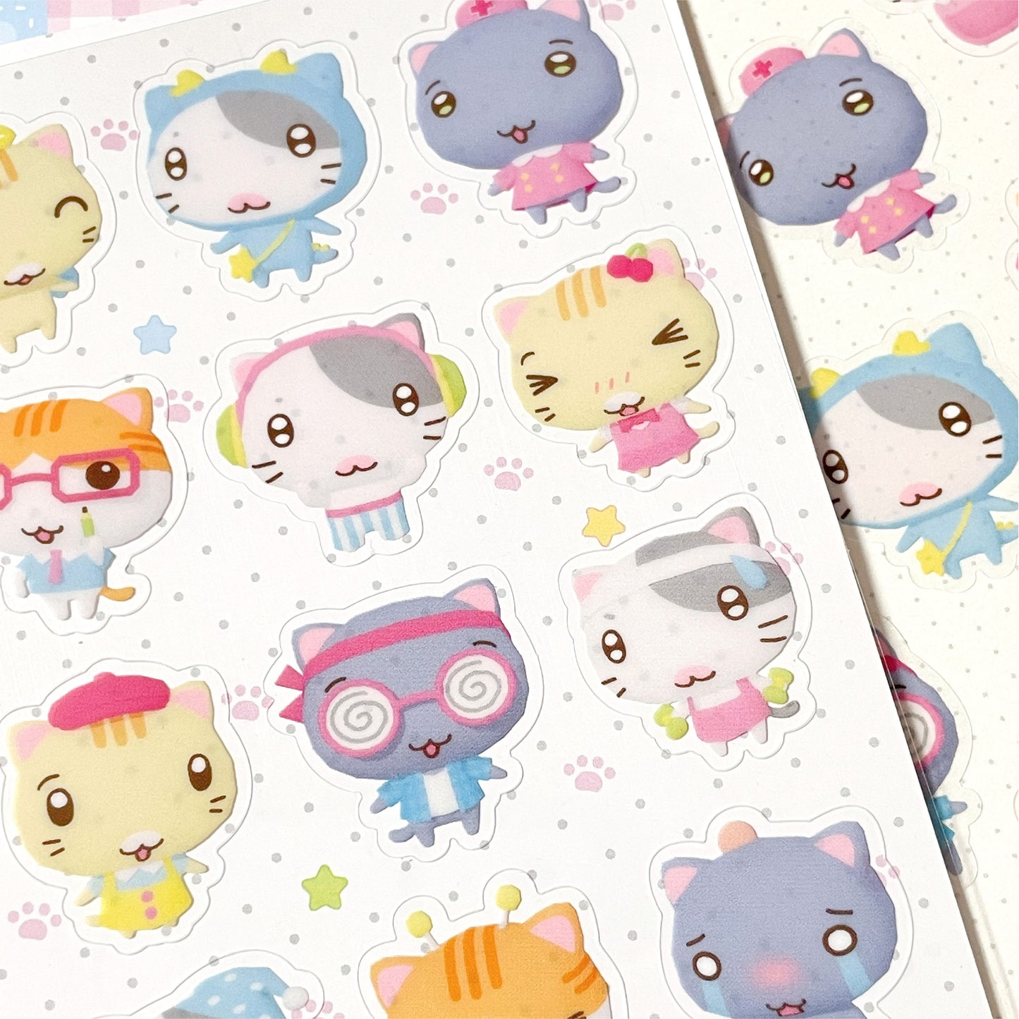 JHove Studio Kitty Lookbook Sticker