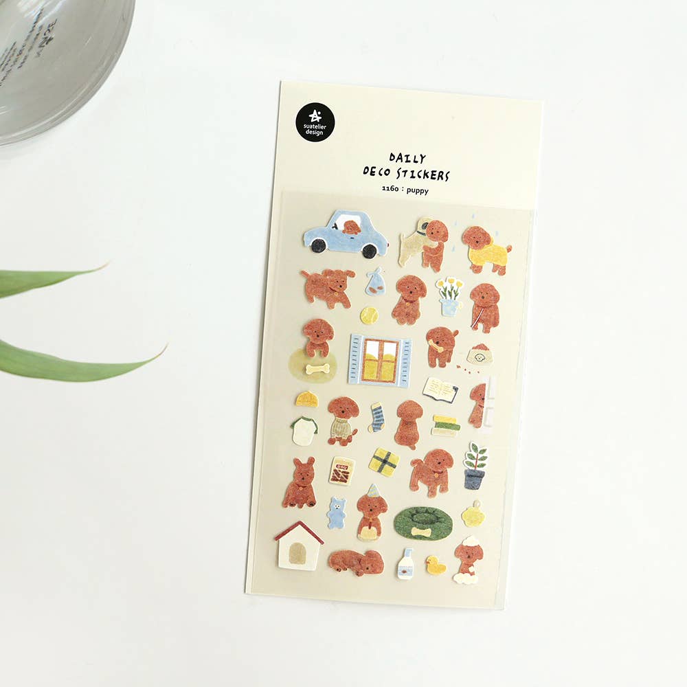 suatelier Puppy sticker