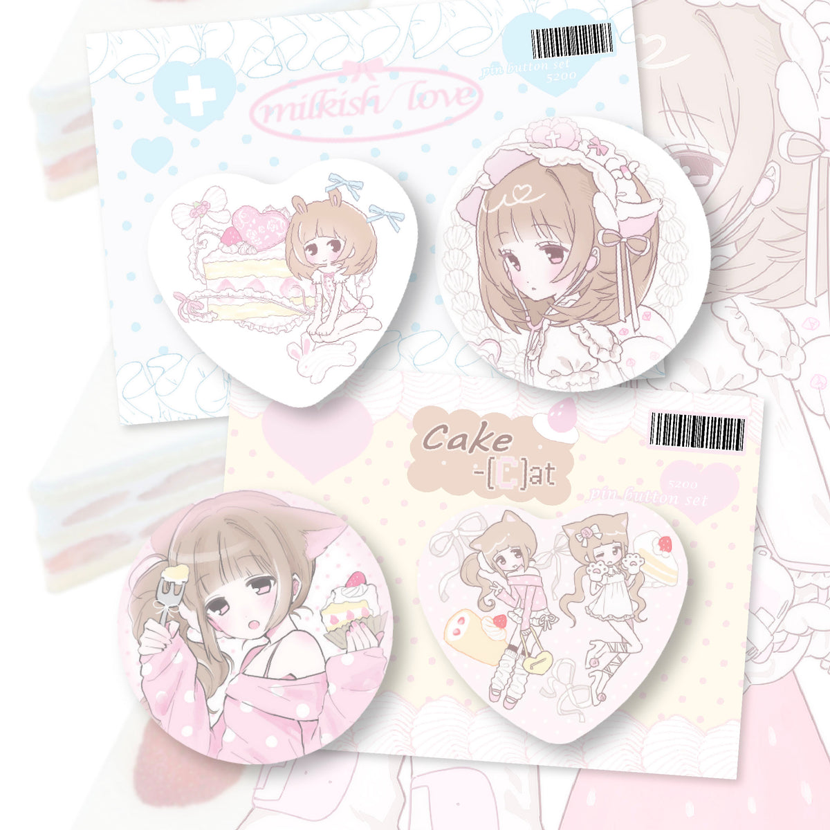 Rico_Maru Pastel Button Set (2 vers)
