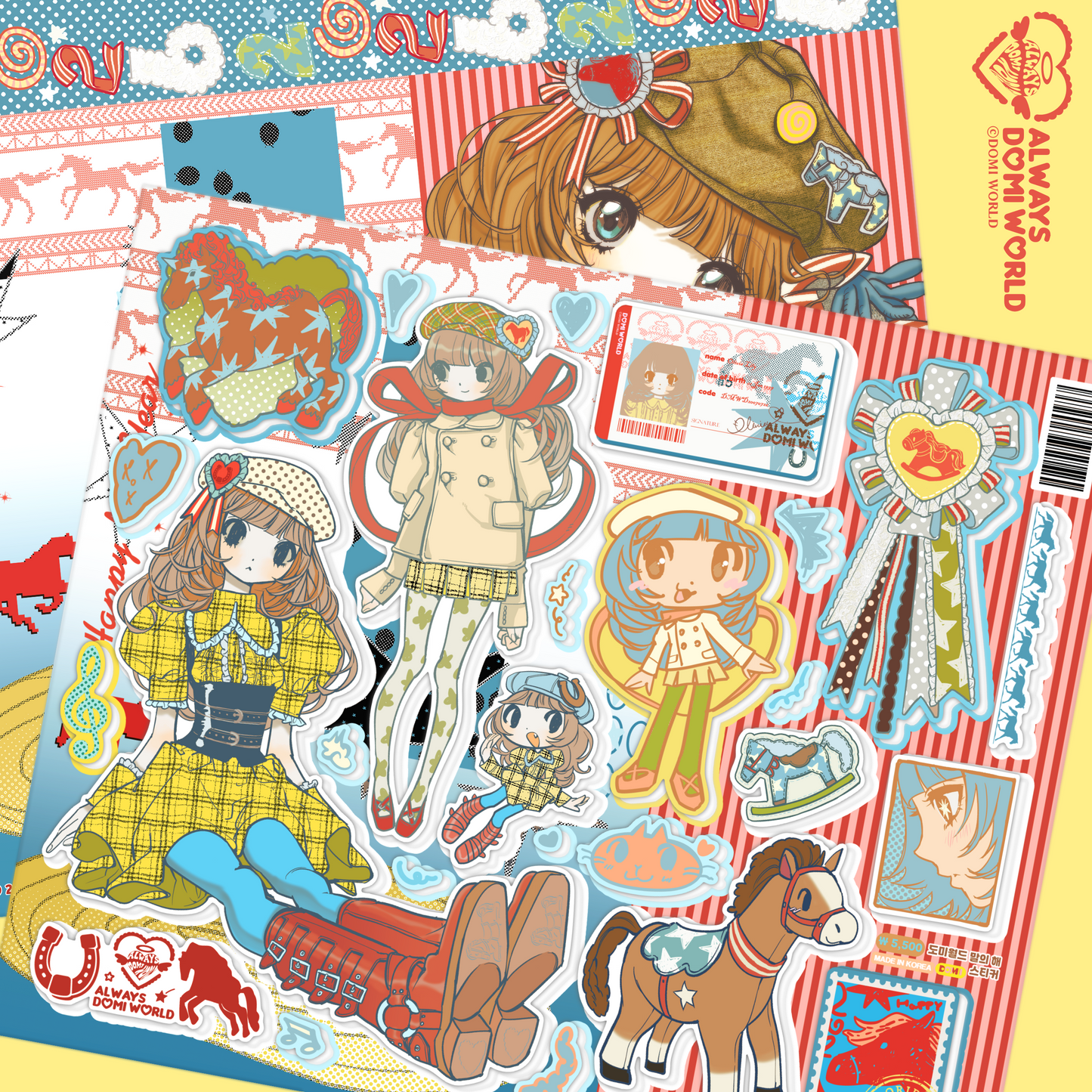 DOMI World Year of the Horse Sticker