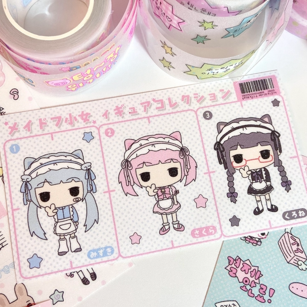 Love Things Otaku Maid OOTD Sticker
