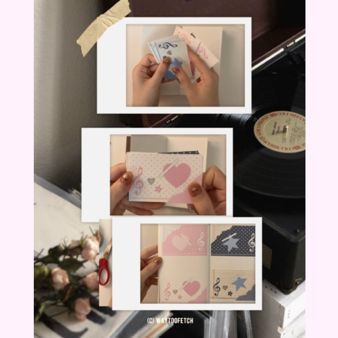 Way2Fetch Denim Memo Sticker Pack