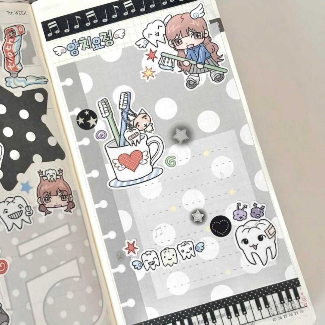 theglintof Melody Lover Die-Cut Tape