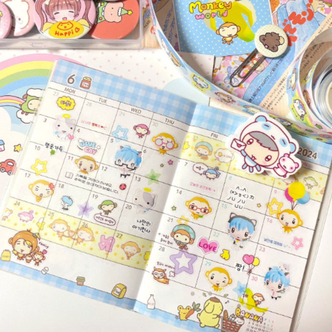 JHove Studio Harmless Monkey Emoji Sticker