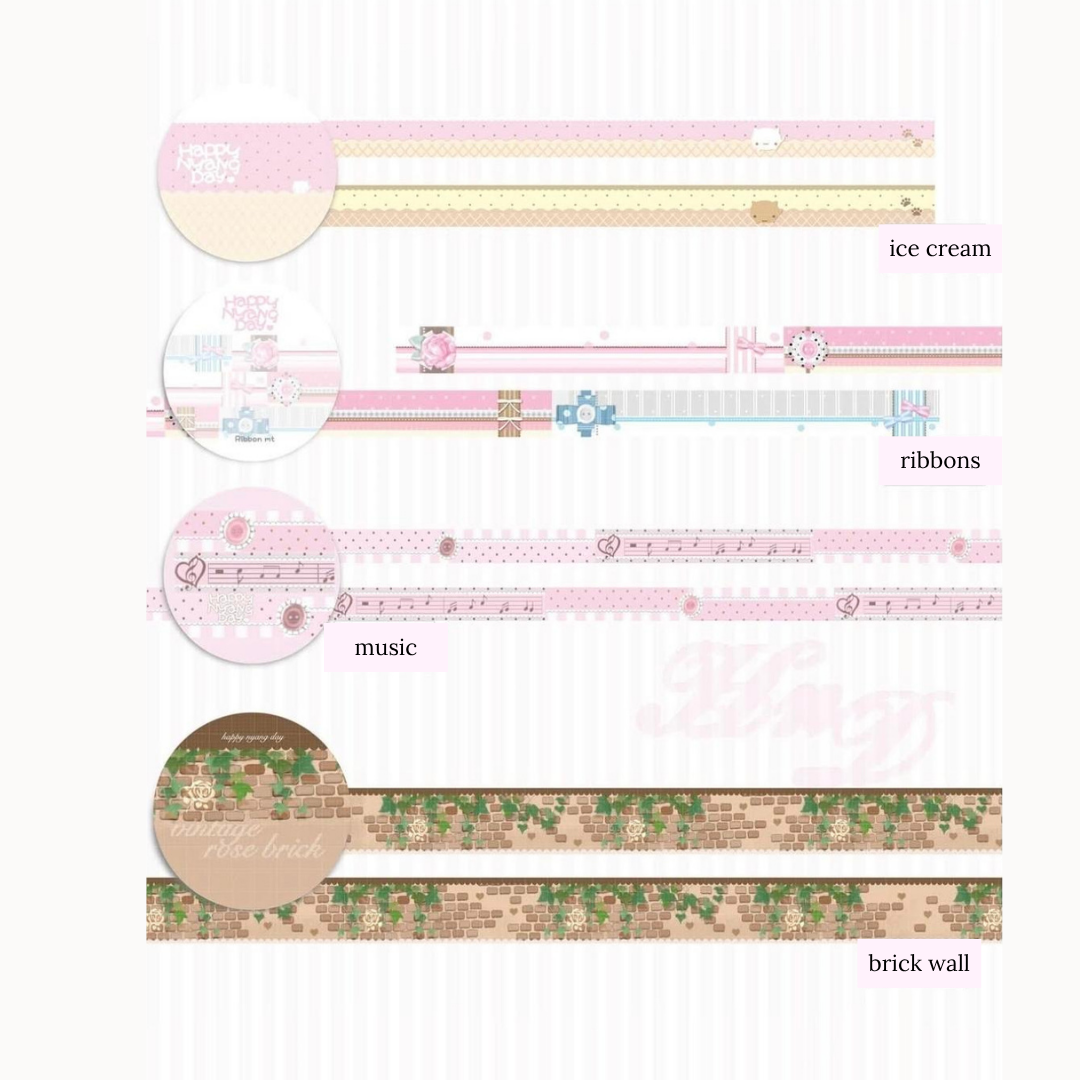 Happy Nyang Day Cute Tape (4 vars)