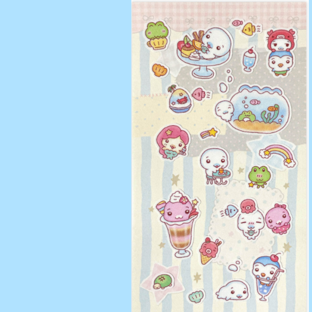 JHove Studio Sea Cafe Friends Series Sticker