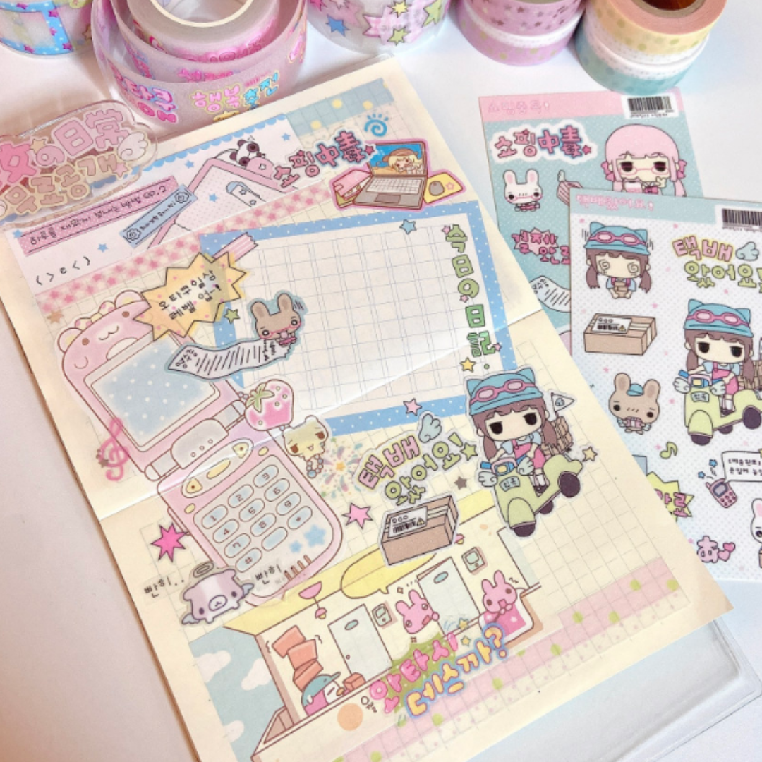 Love Things Shopping Day Sticker