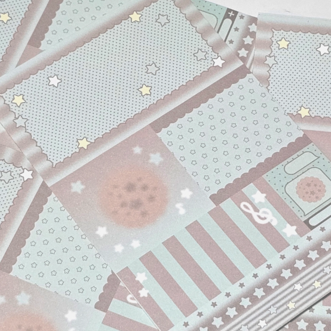 Hipromland Snack Memo Sticker Set