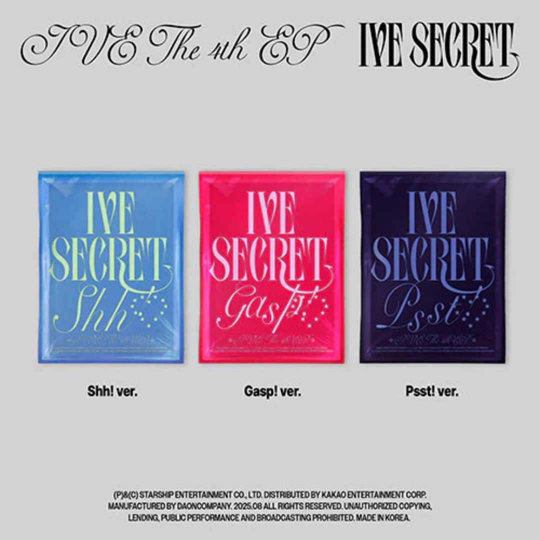 Ive Secret Albums (3 vars)