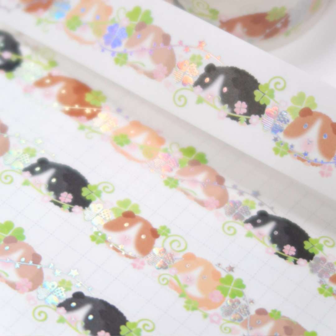 Pearly Button Guinea Parade Die-cut Masking Tape