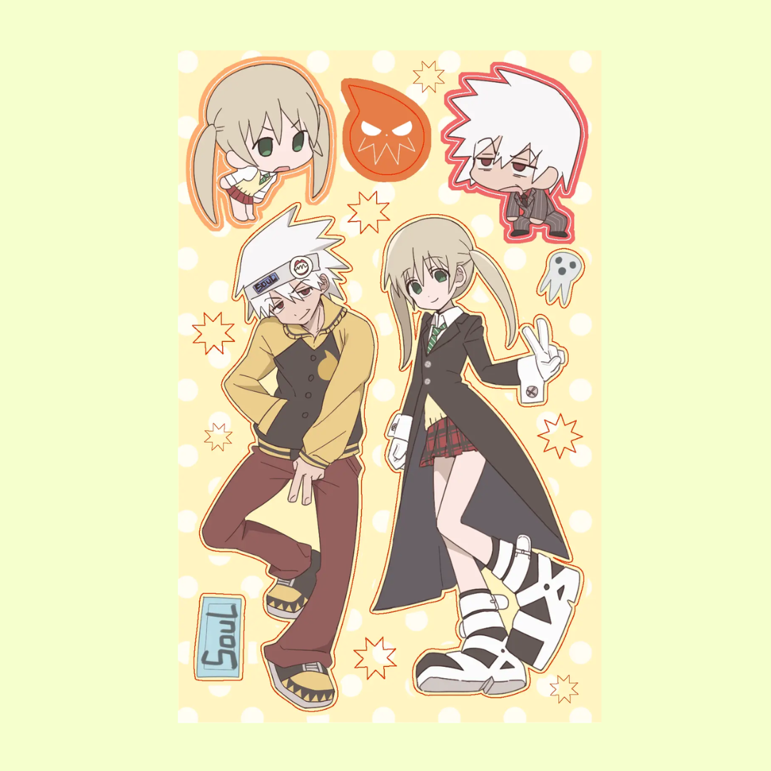 Rico_Maru Yellow Souls Sticker