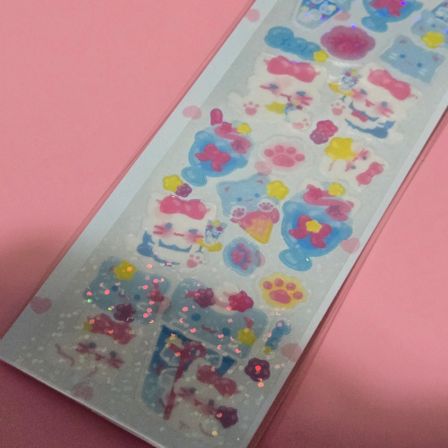 Seolkee Ilust. Blue Soda UV Seal Sticker