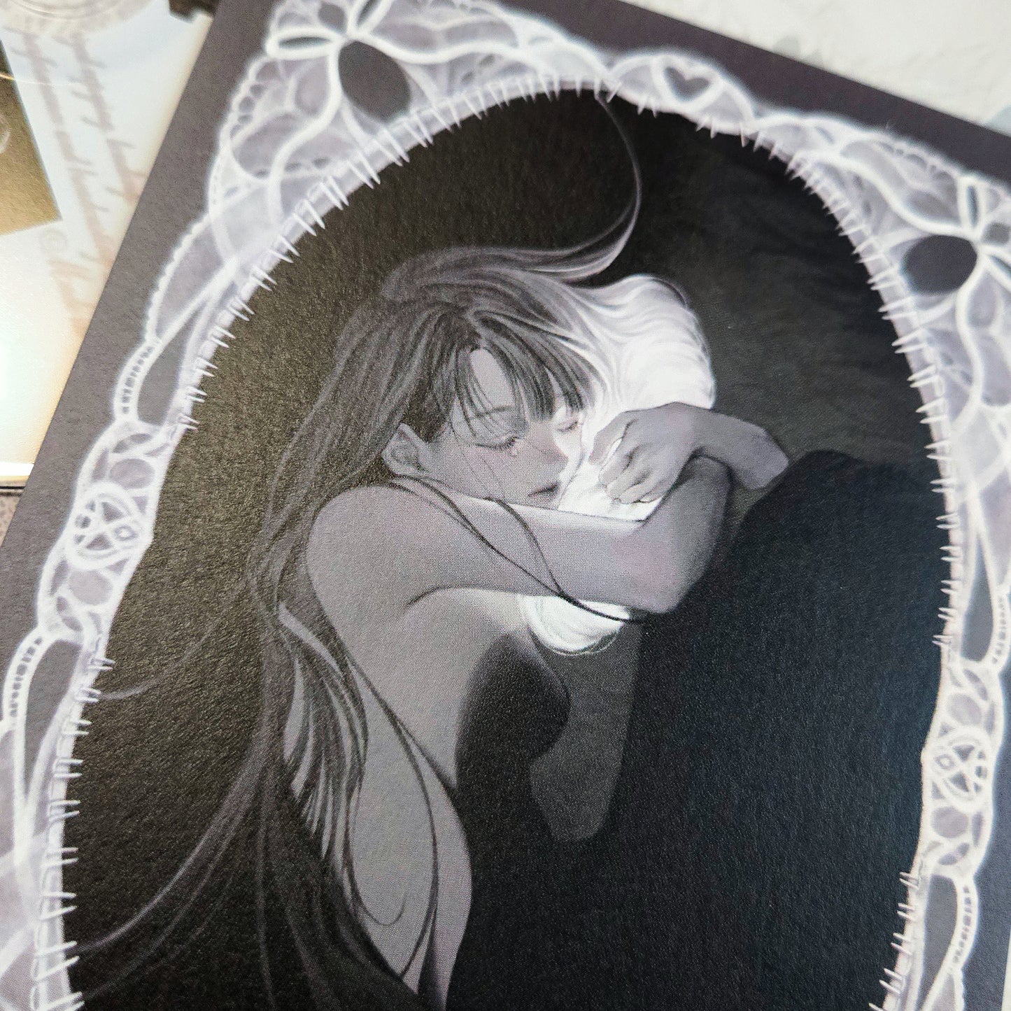 Dawnitive.Wave Warm Moonlight Postcard