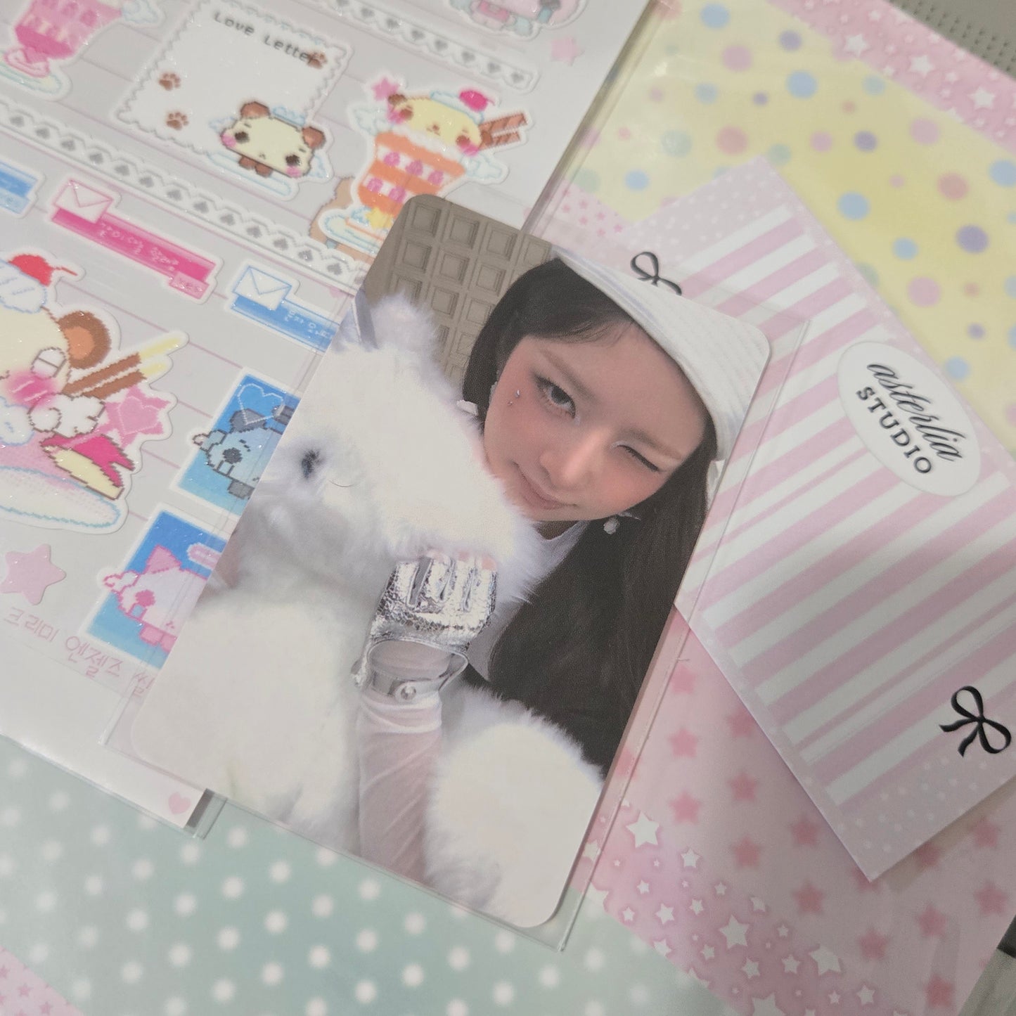 IVE Rei Secret Beatroad Photocard