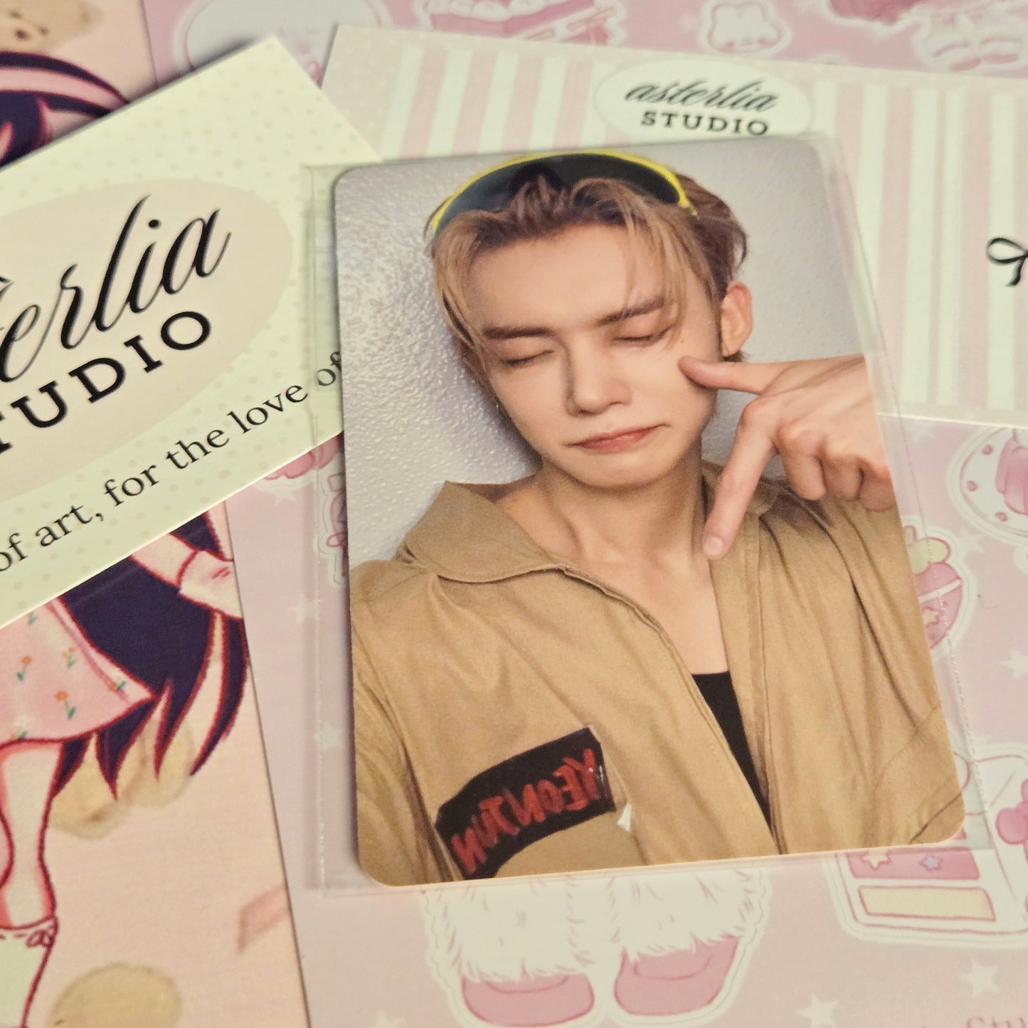 TXT- Yeojun No Labels Soundwave Lucky Draw Photocard