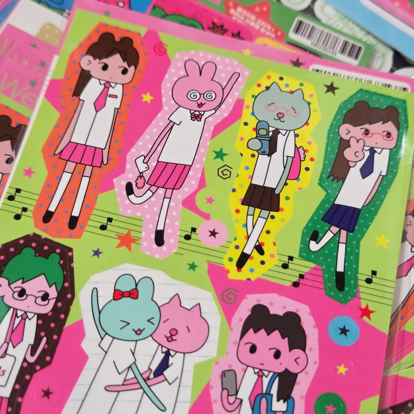 MonanBear We are Cute Girls Sticker