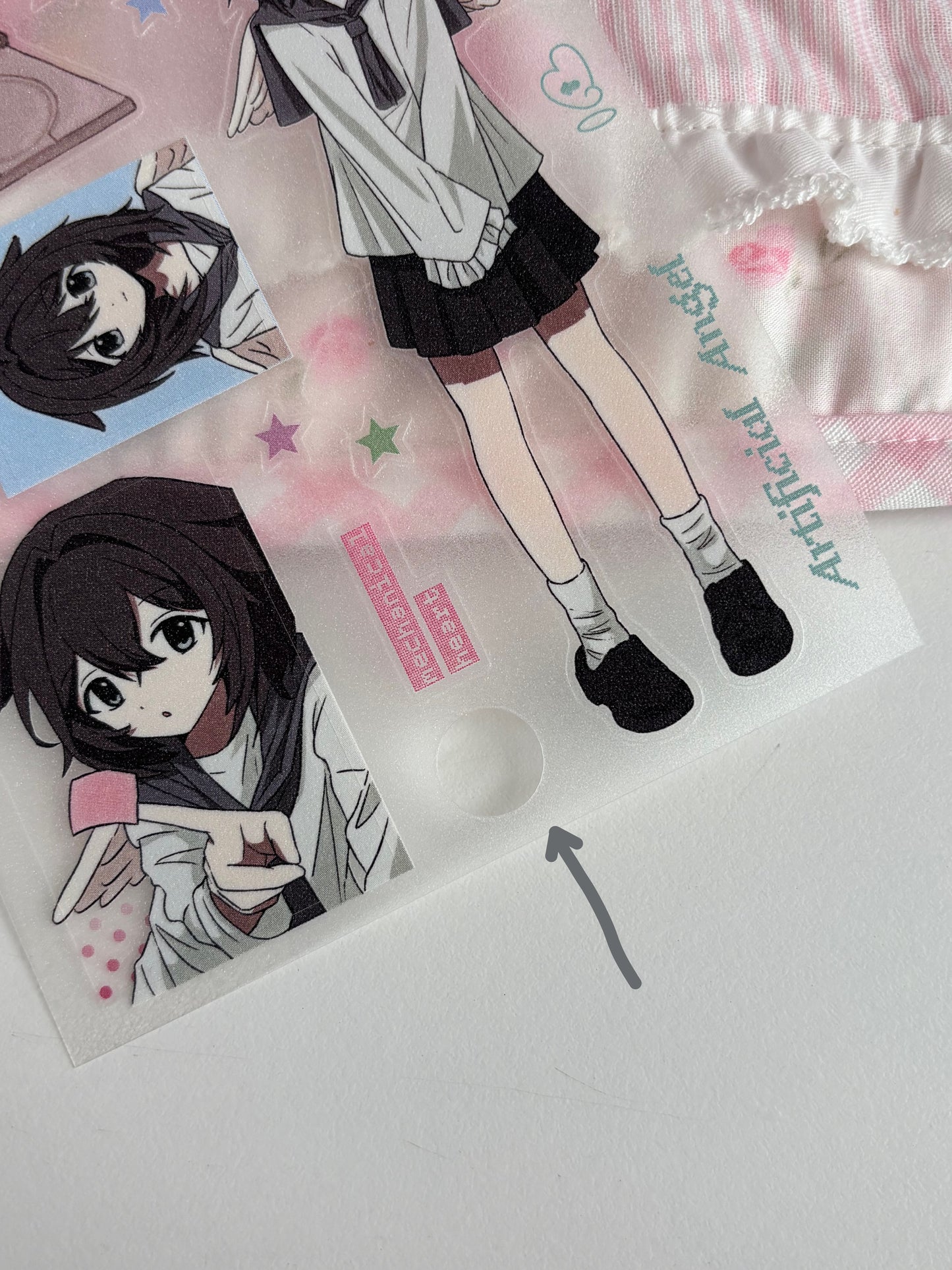 Earth Attack Cyber Angel Sticker