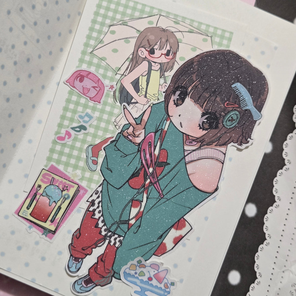 DOMI World Short-Haired Tomato Girl Sticker