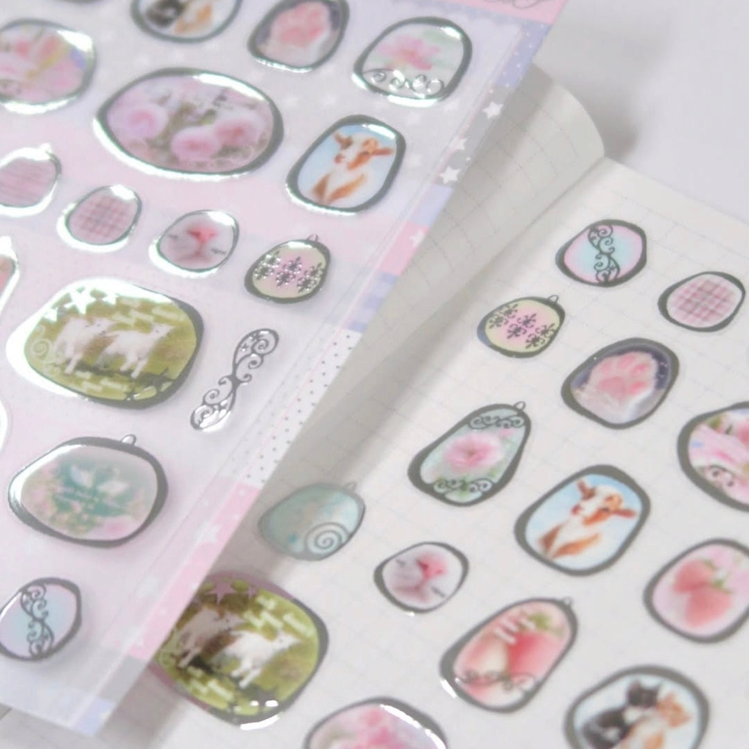 Pearly Button Memory Archive Sticker