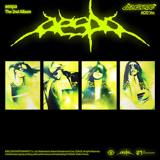 aespa - 2nd Studio Album [LEMONADE] (ACID Ver.)