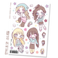 Jalsara  Mint Chocolate Girls Sticker