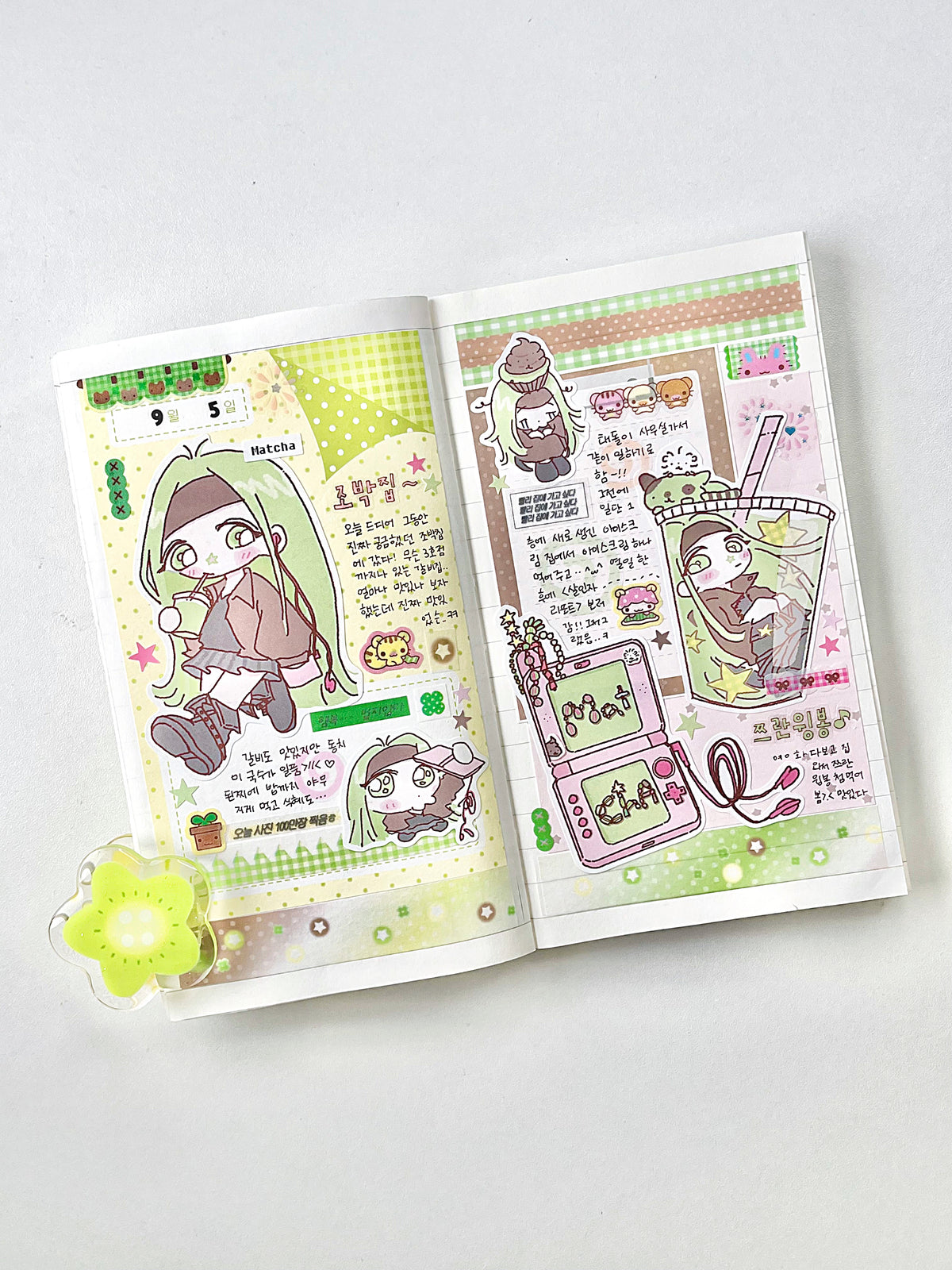 Jalsara Matcha Girls Sticker