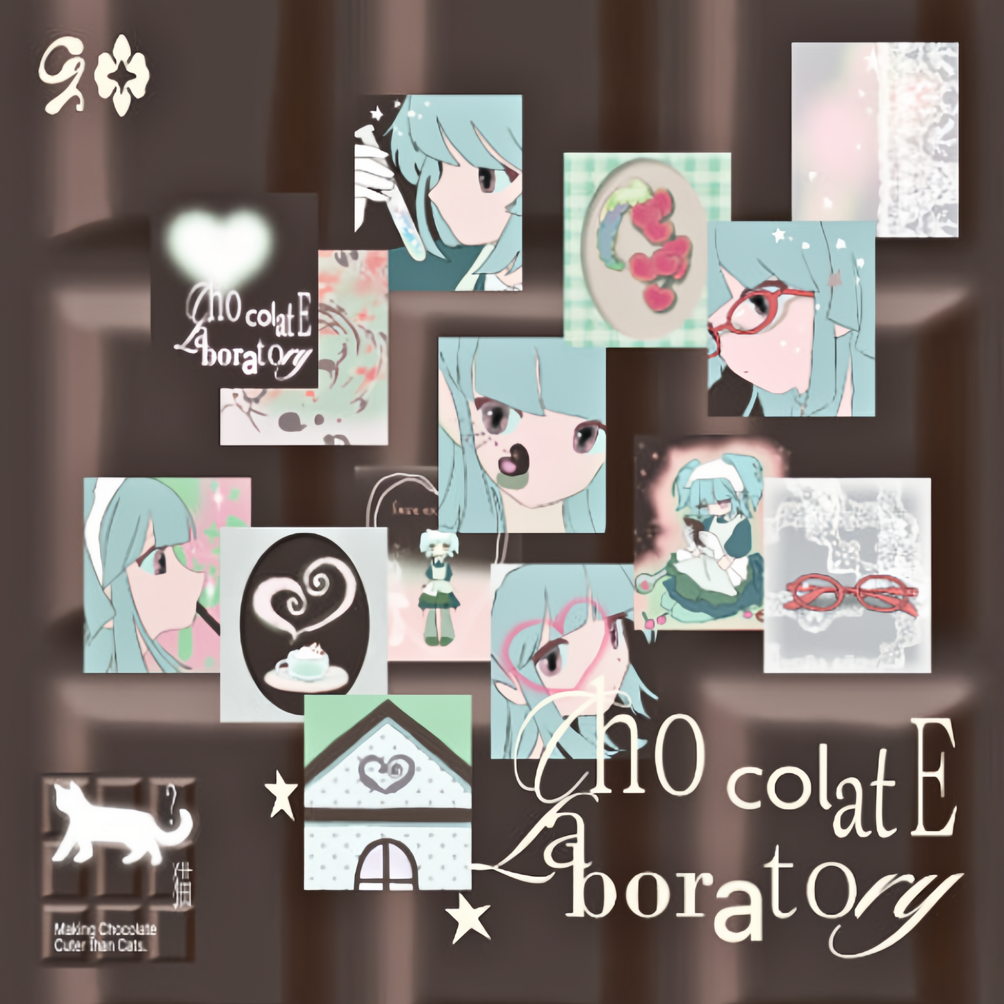 Chachaqwertyui Chocolate Lab Stickers