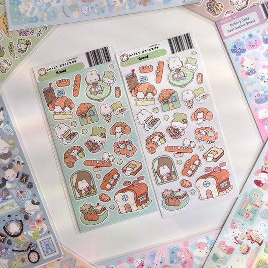 Atelier by Jo Bread Journaling Sticker Sheet