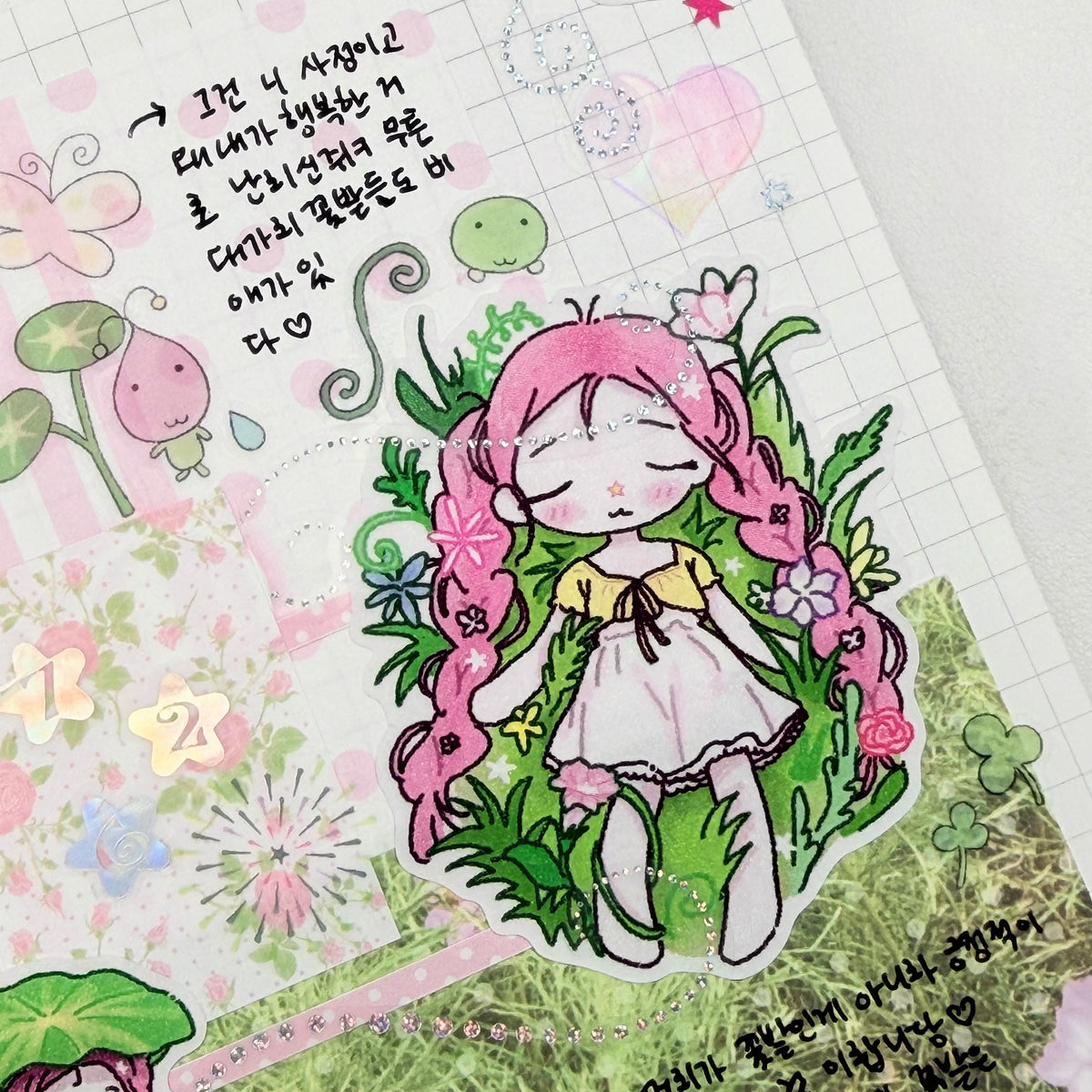 Jalsara Flower Garden Sticker