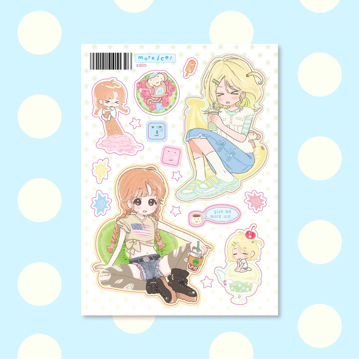 Rico_Maru More ICE Sticker