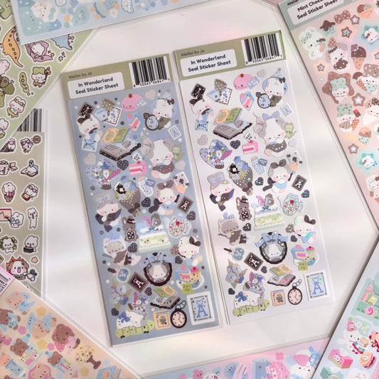 Atelier by Jo In Wonderland Deco Sticker Sheet